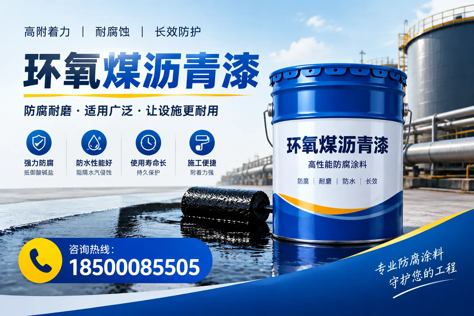 环氧煤沥青漆与其他涂料的对比分析，助力佳木斯企业决策
